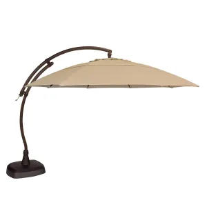 13' Deluxe Octagon Cantilever Umbrella - Sand