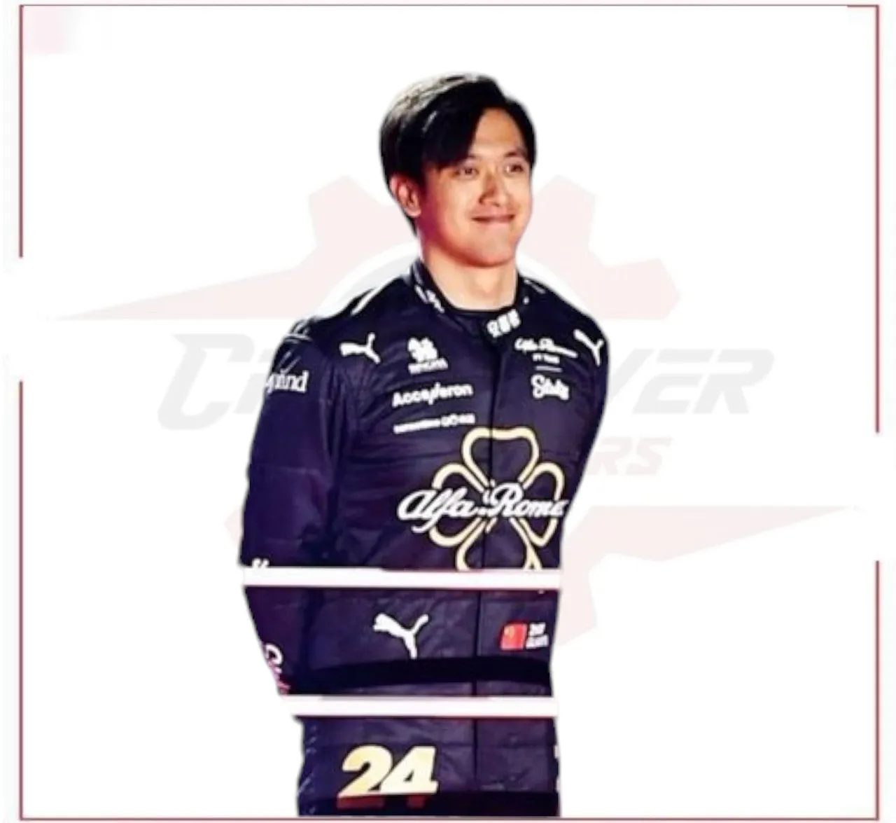 2023 Zhou Guanyu Alfa Romeo F1 Team Race Suit