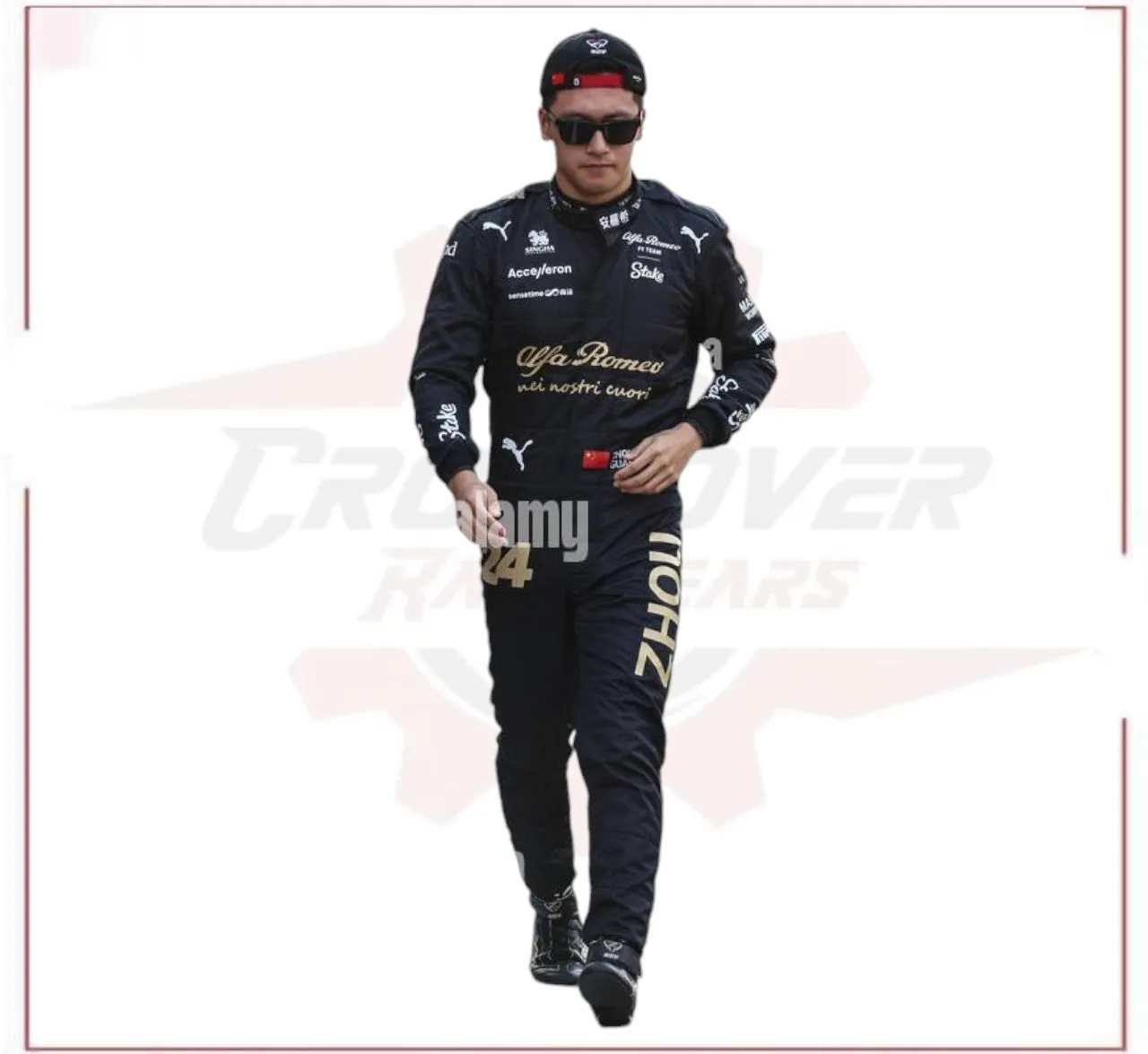 2023 Zhou Guanyu Alfa Romeo F1 Team Race Suit