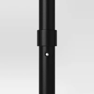 6' Round Outdoor Patio Market Umbrella Fern Shower with Black Pole - Room Essentials