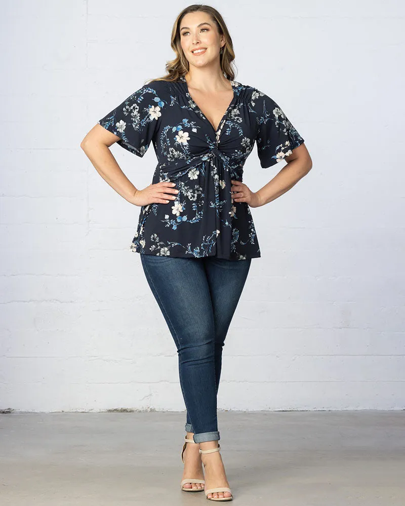 Abby Twist Front Top