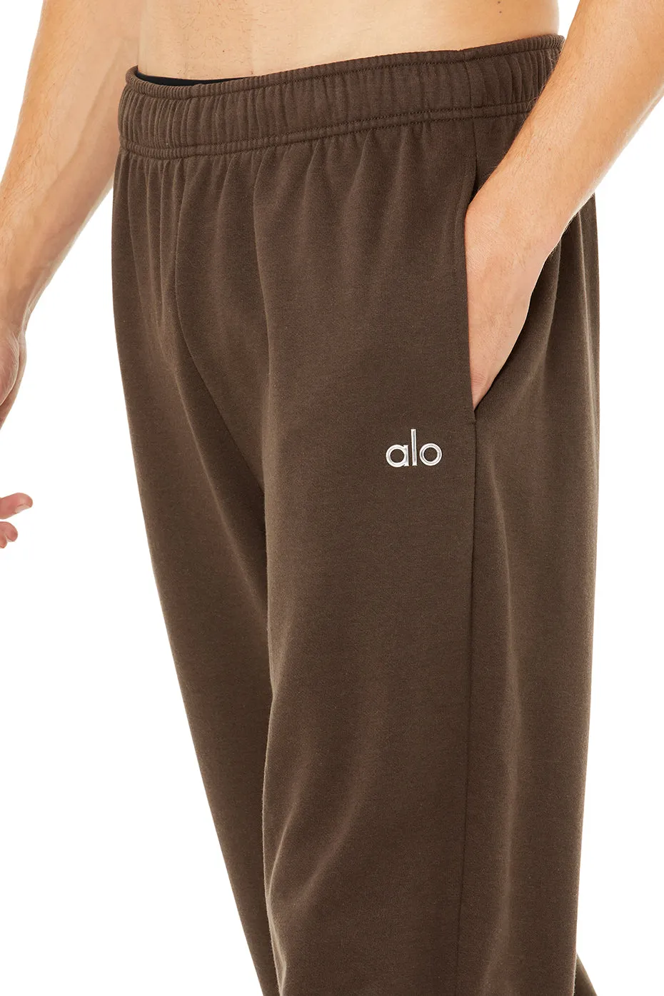 Accolade Straight Leg Sweatpant - Espresso