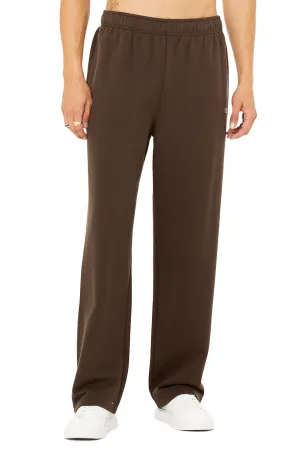 Accolade Straight Leg Sweatpant - Espresso