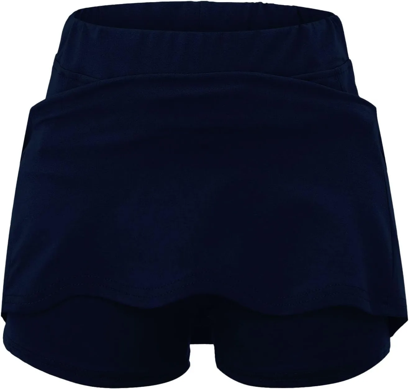 Athletic Skorts for Woman, Skorts for Curvy Women Dressy Skirts Tummy Control High Waisted Skirts with Shorts Underneath