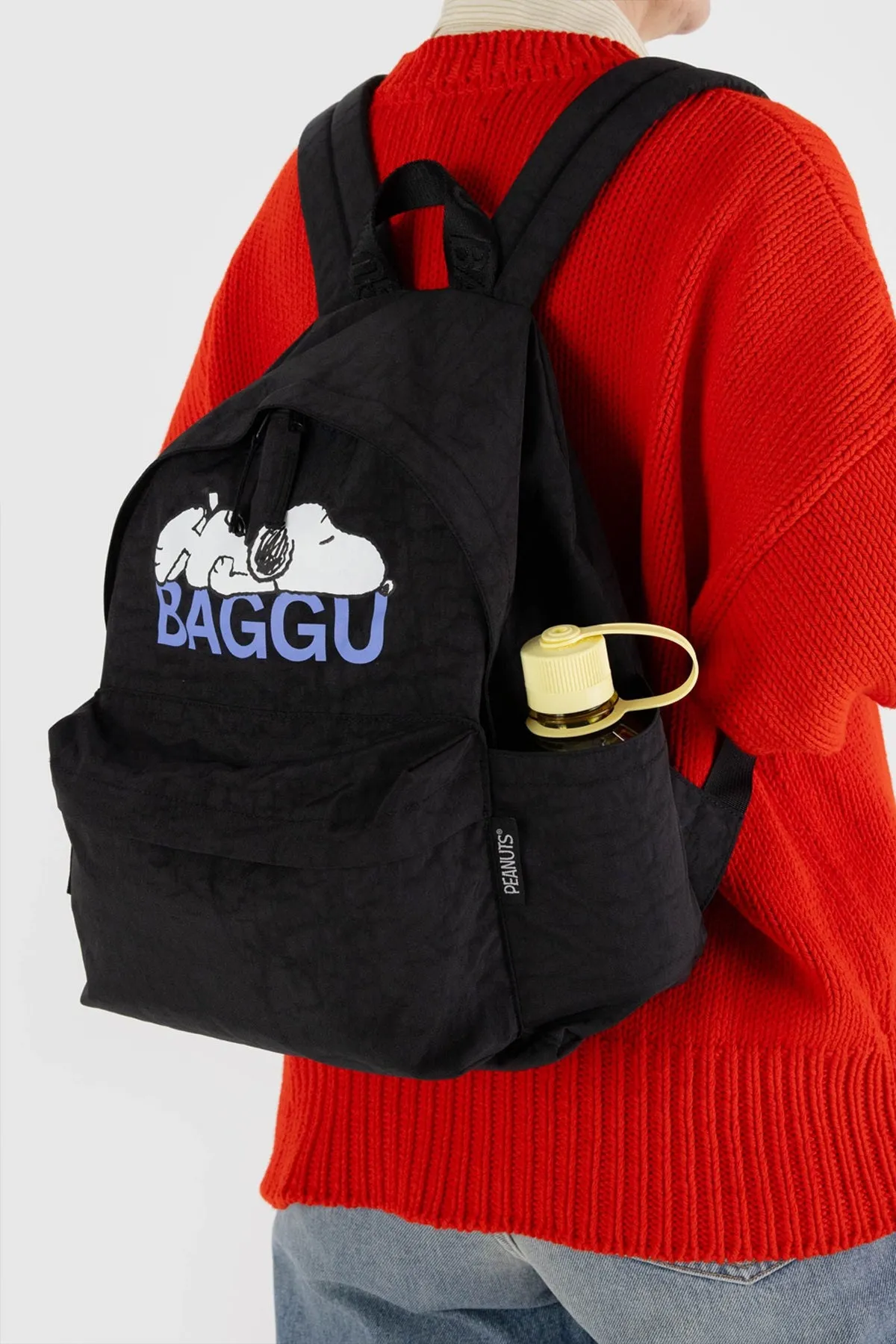 BAGGU Medium Nylon Backpack Snoopy
