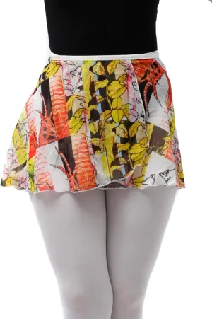 Ballet Chiffon Wrap Skirts for Women Short and Girls