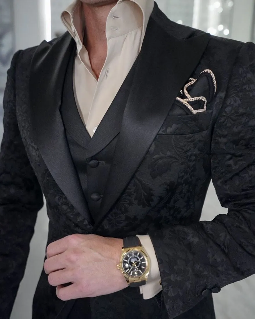 Black Fiore Jacket