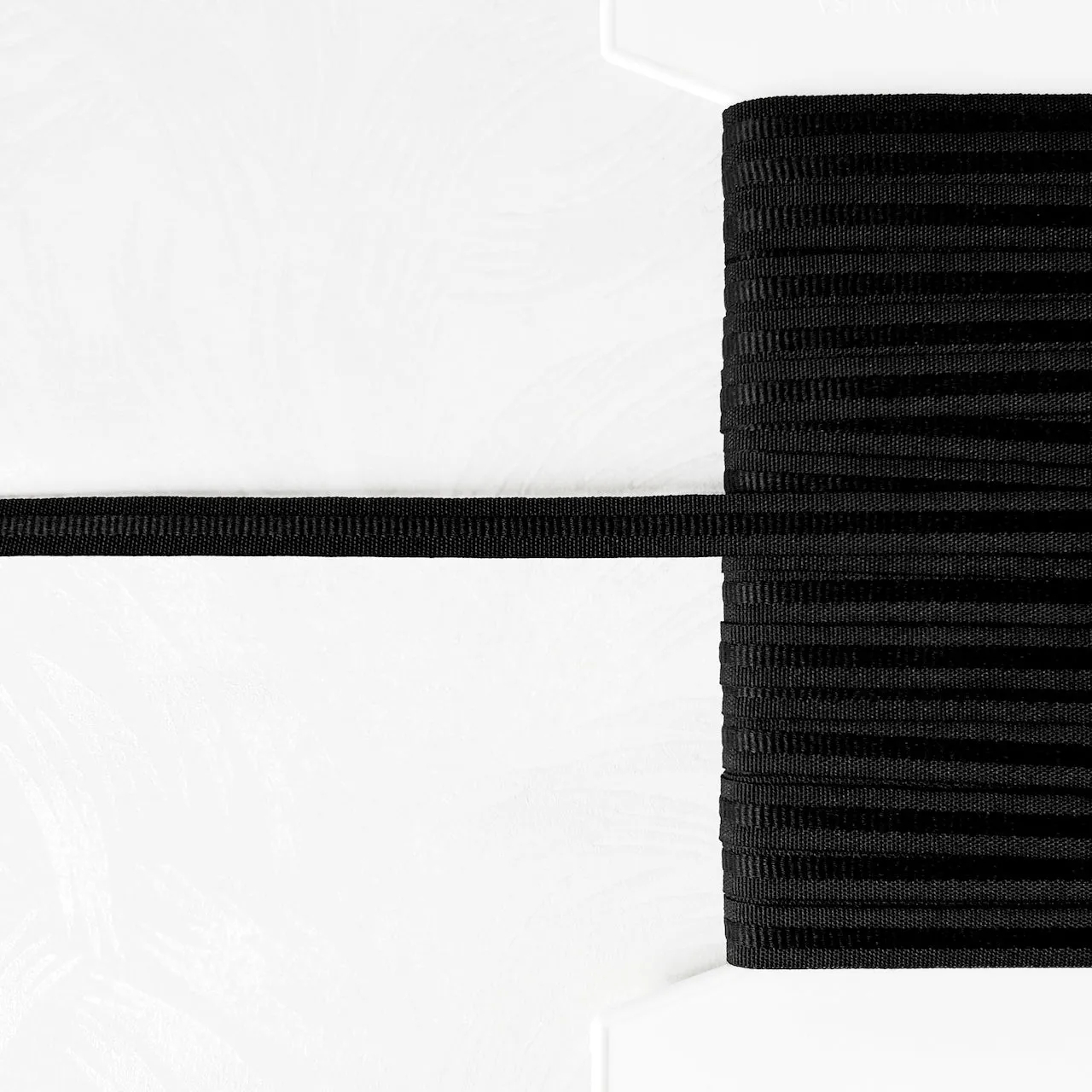 Black With Black Center Tape