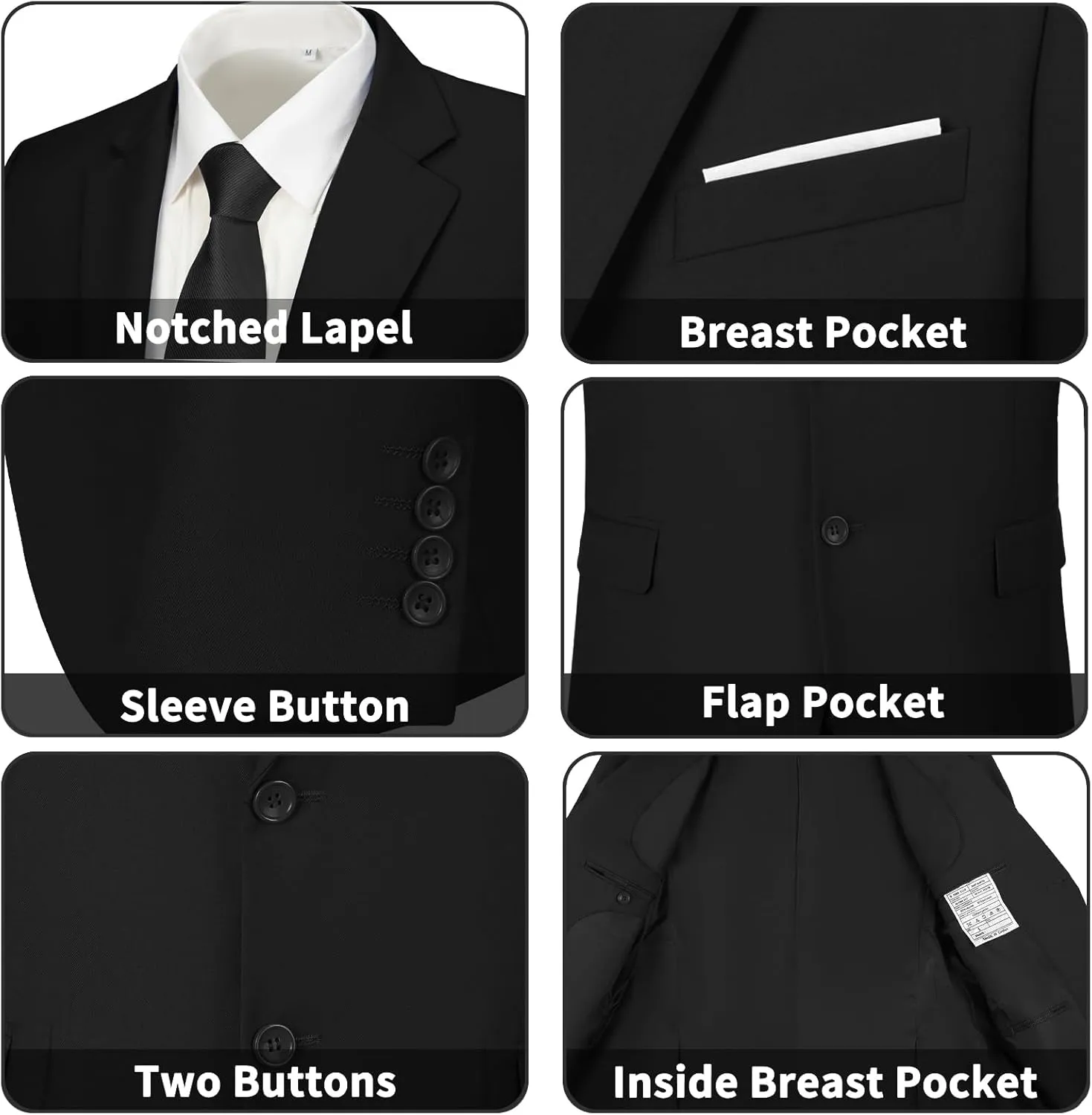 Blazer for Men Casual Mens Suit Jacket Slim Fit Men's Suit Outfit Notch Lapel Men's Sport Coats & Blazers