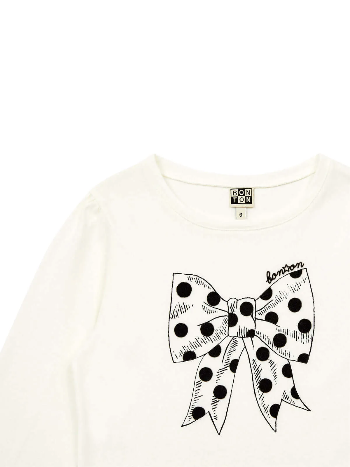 Bow Long Sleeve Tee