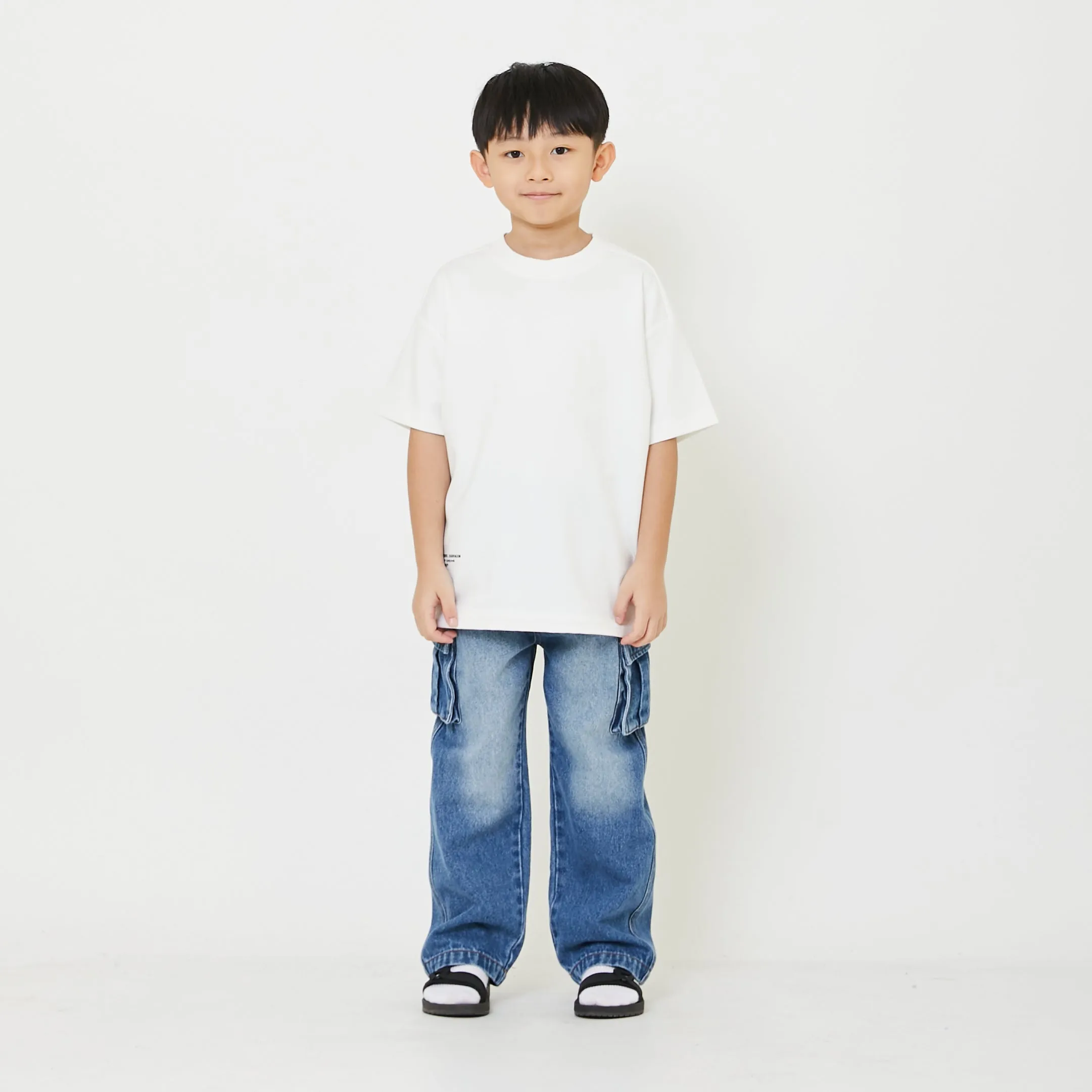 Boy Wide Leg Cargo Pants - SB2409117