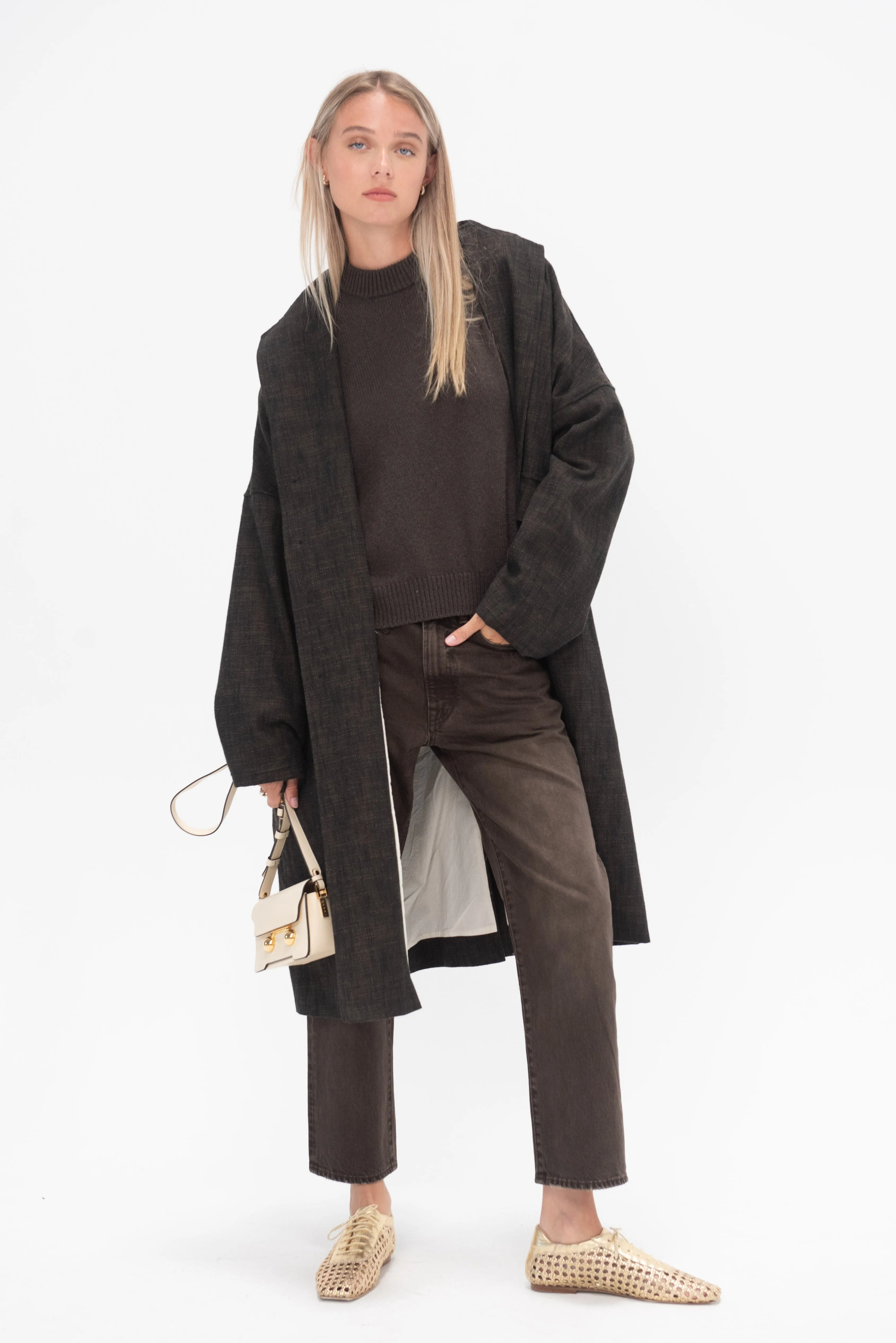 Boyfriend Jean, Vintage Chocolate Brown
