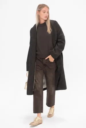 Boyfriend Jean, Vintage Chocolate Brown