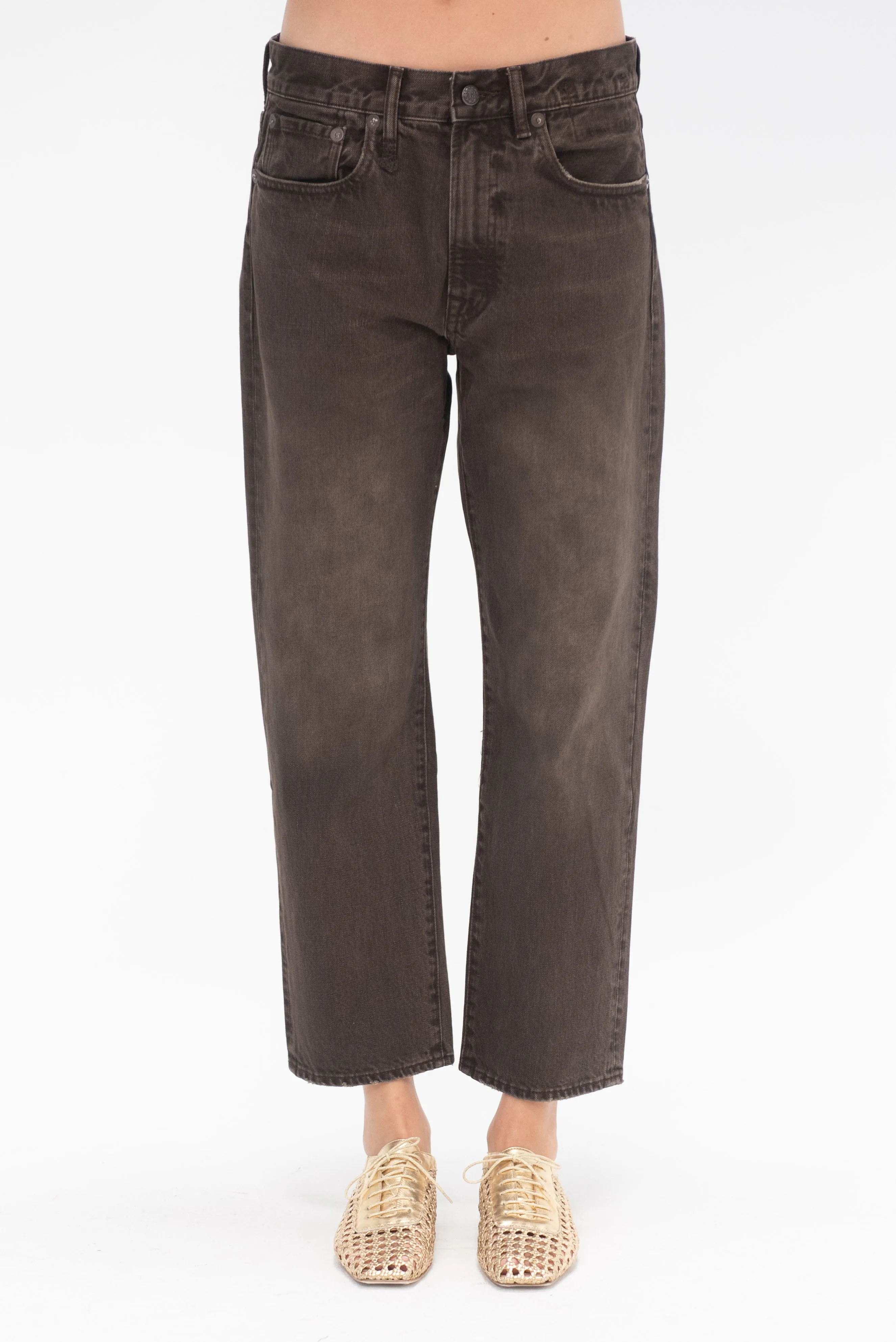 Boyfriend Jean, Vintage Chocolate Brown