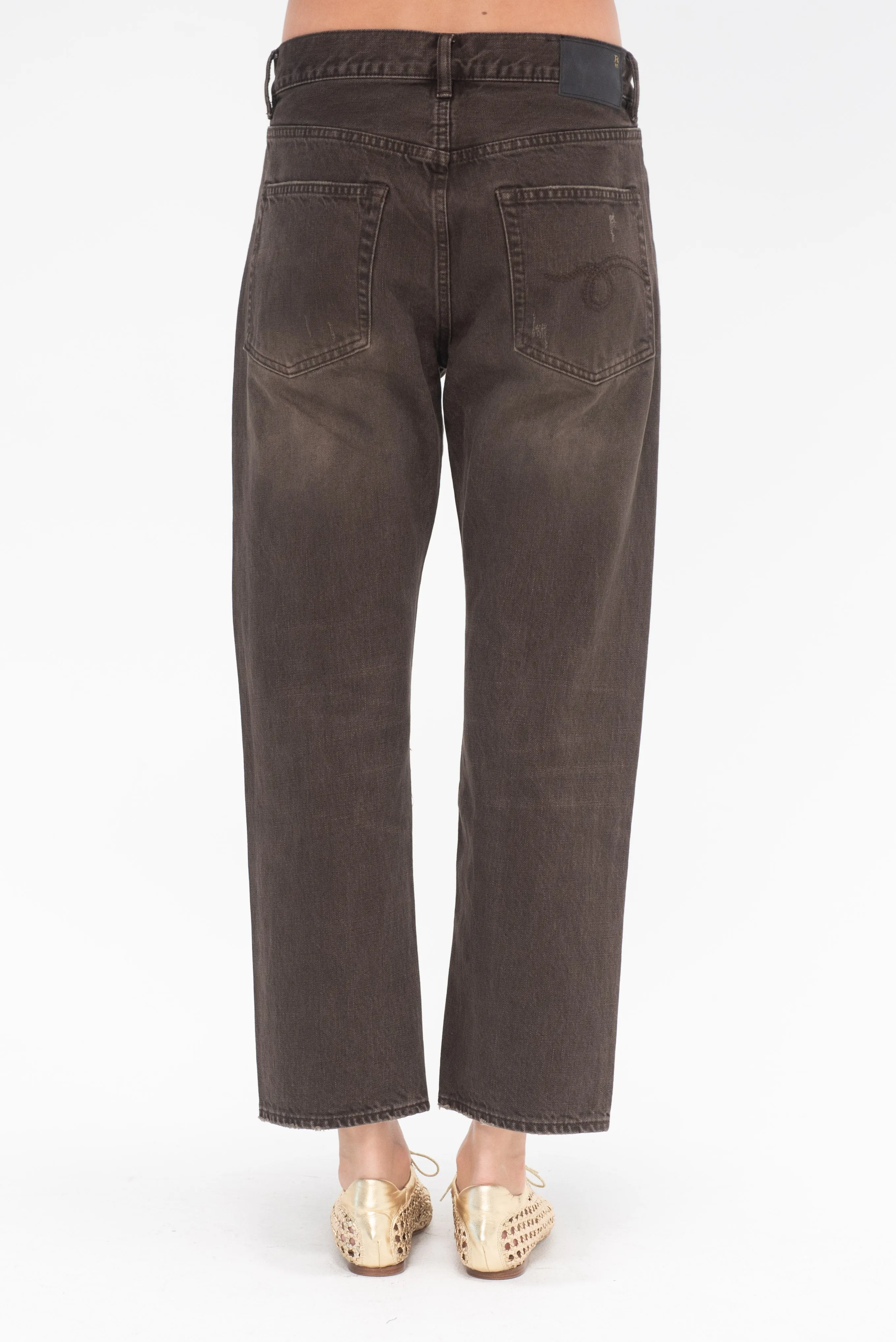 Boyfriend Jean, Vintage Chocolate Brown