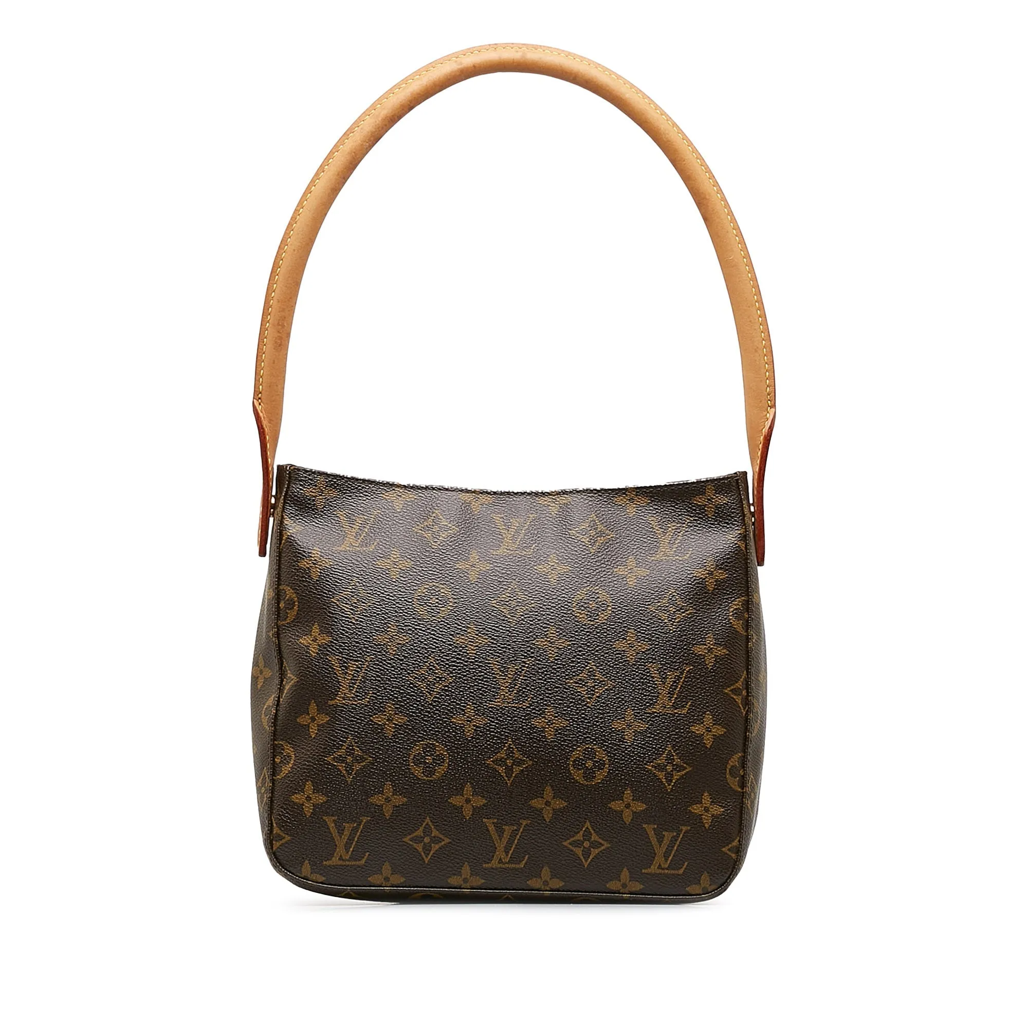 Brown Louis Vuitton Monogram Looping MM Shoulder Bag