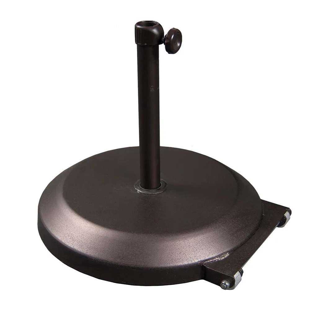 California Umbrella 75 LBS Steel W/ Steel Umbrella Base
