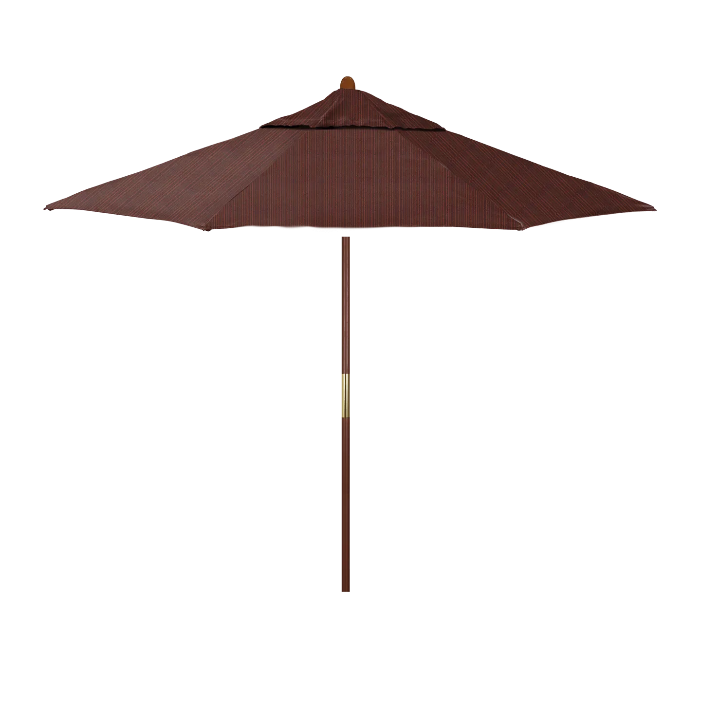 California Umbrella Grove Series 7.5 ft Commercial Patio Umbrella - Durable Hardwood Pole and Push Lift