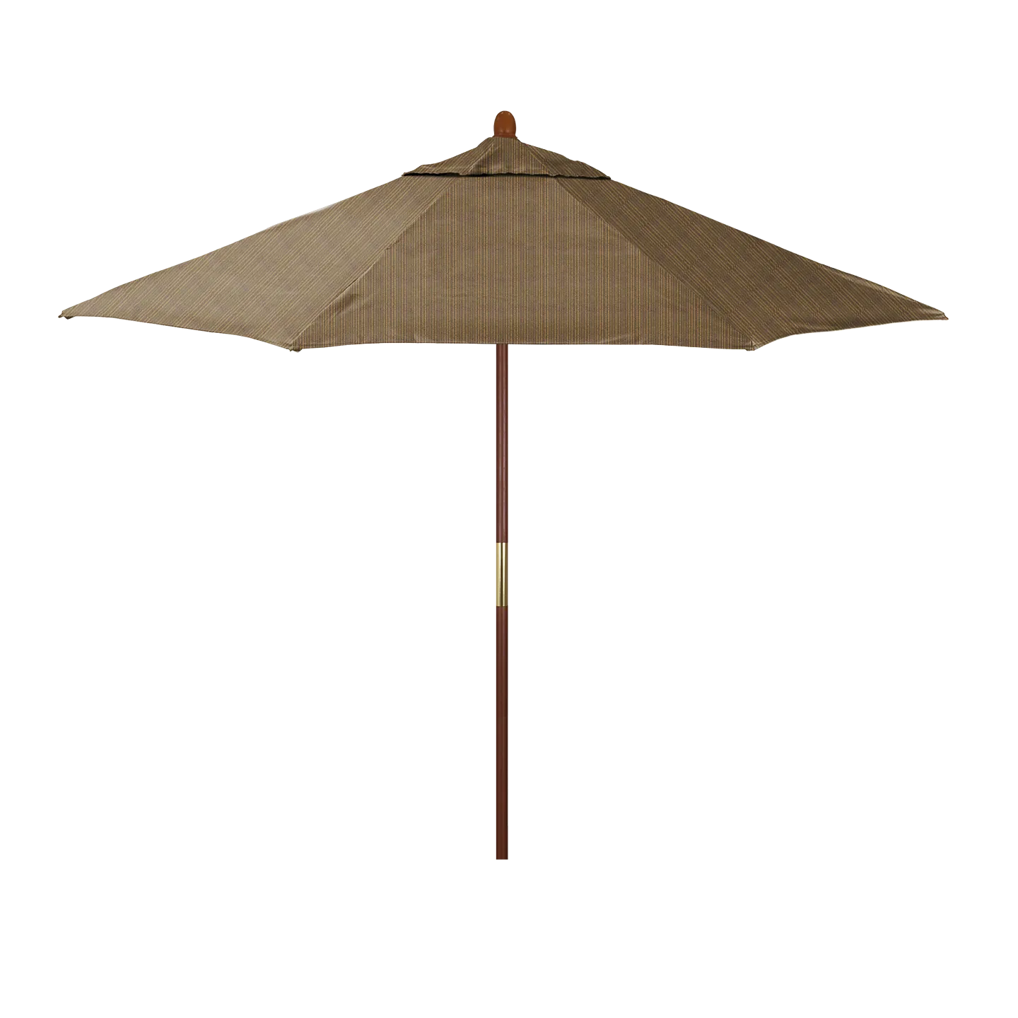 California Umbrella Grove Series 7.5 ft Commercial Patio Umbrella - Durable Hardwood Pole and Push Lift