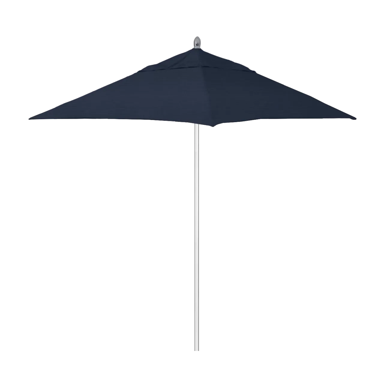 California Umbrella Rodeo Series 6 Foot Square Market Aluminum Umbrella with Push Lift System