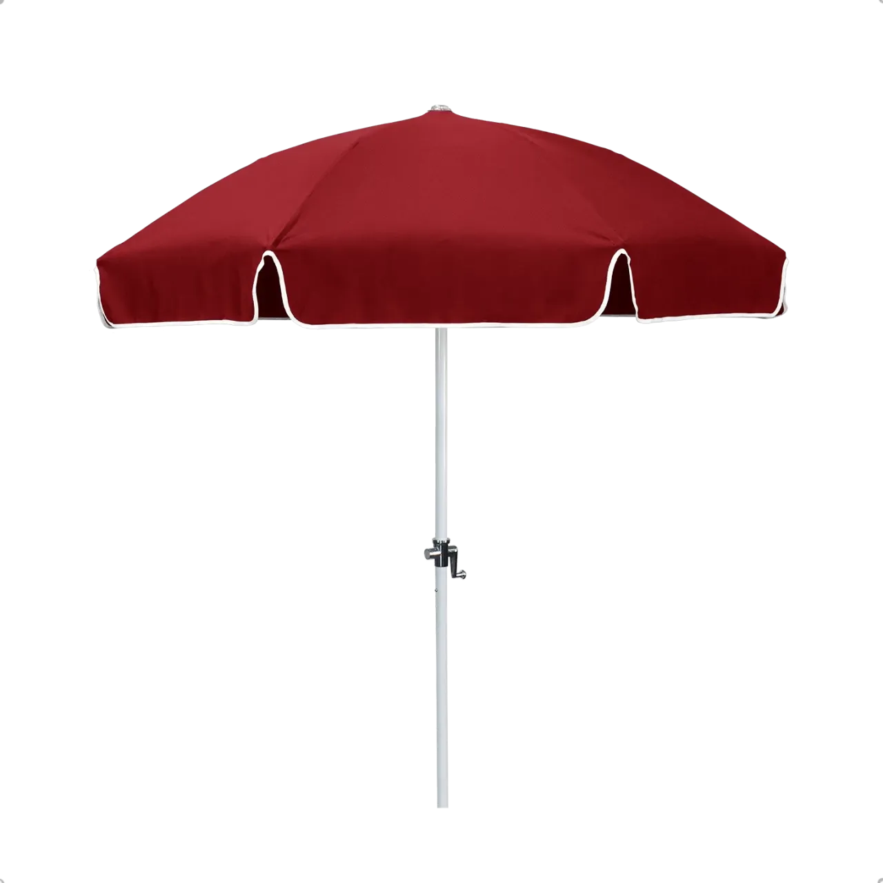 California Umbrella Shade Legacy Series 7.5 ft Classy Patio Umbrella - Elegant Aluminum Crank Lift and Tilt