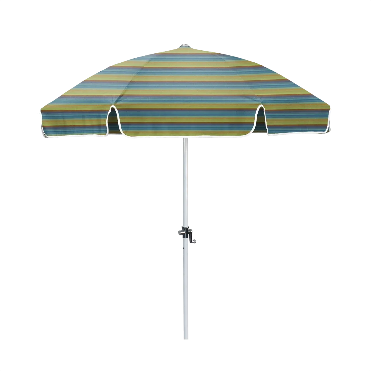 California Umbrella Shade Legacy Series 7.5 ft Classy Patio Umbrella - Elegant Aluminum Crank Lift and Tilt