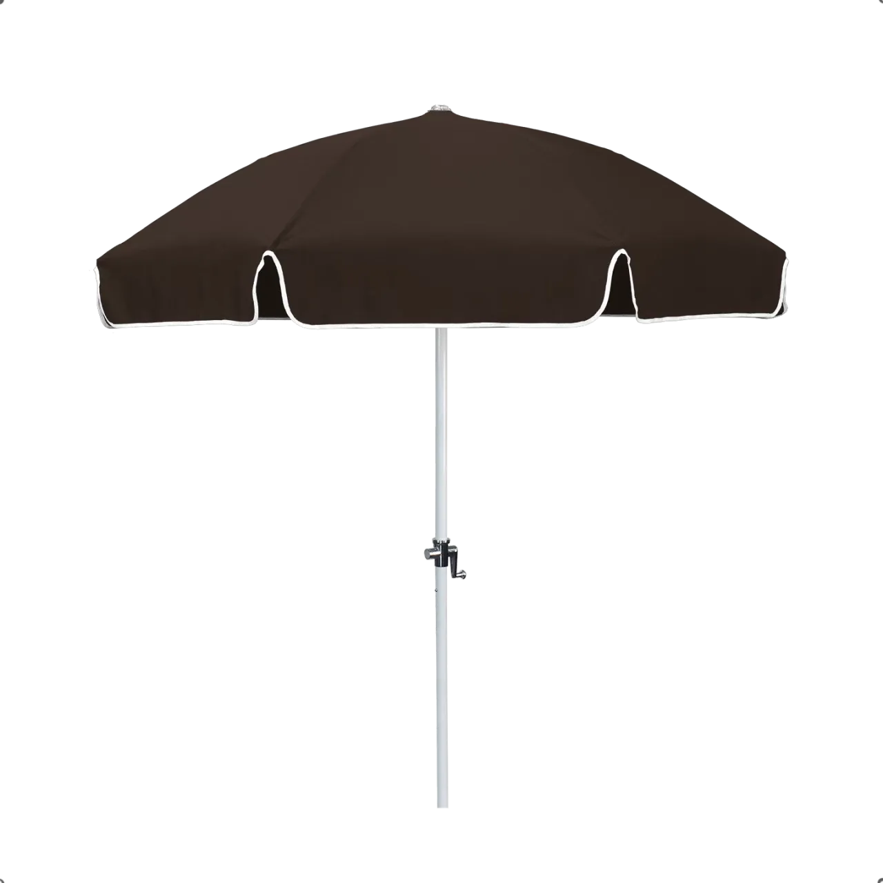 California Umbrella Shade Legacy Series 7.5 ft Classy Patio Umbrella - Elegant Aluminum Crank Lift and Tilt