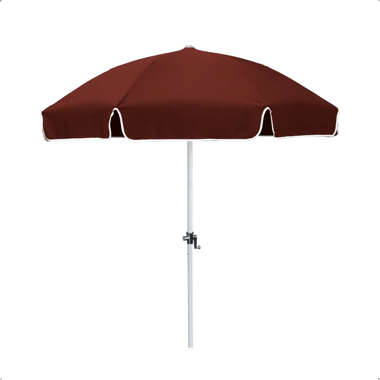 California Umbrella Shade Legacy Series 7.5 ft Classy Patio Umbrella - Elegant Aluminum Crank Lift and Tilt