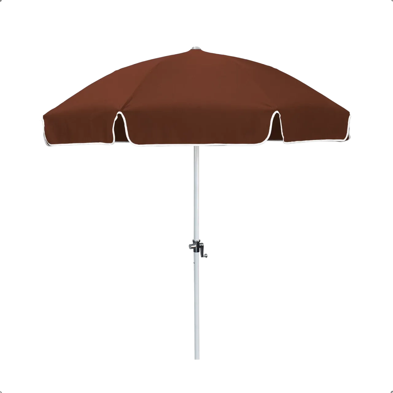 California Umbrella Shade Legacy Series 7.5 ft Classy Patio Umbrella - Elegant Aluminum Crank Lift and Tilt