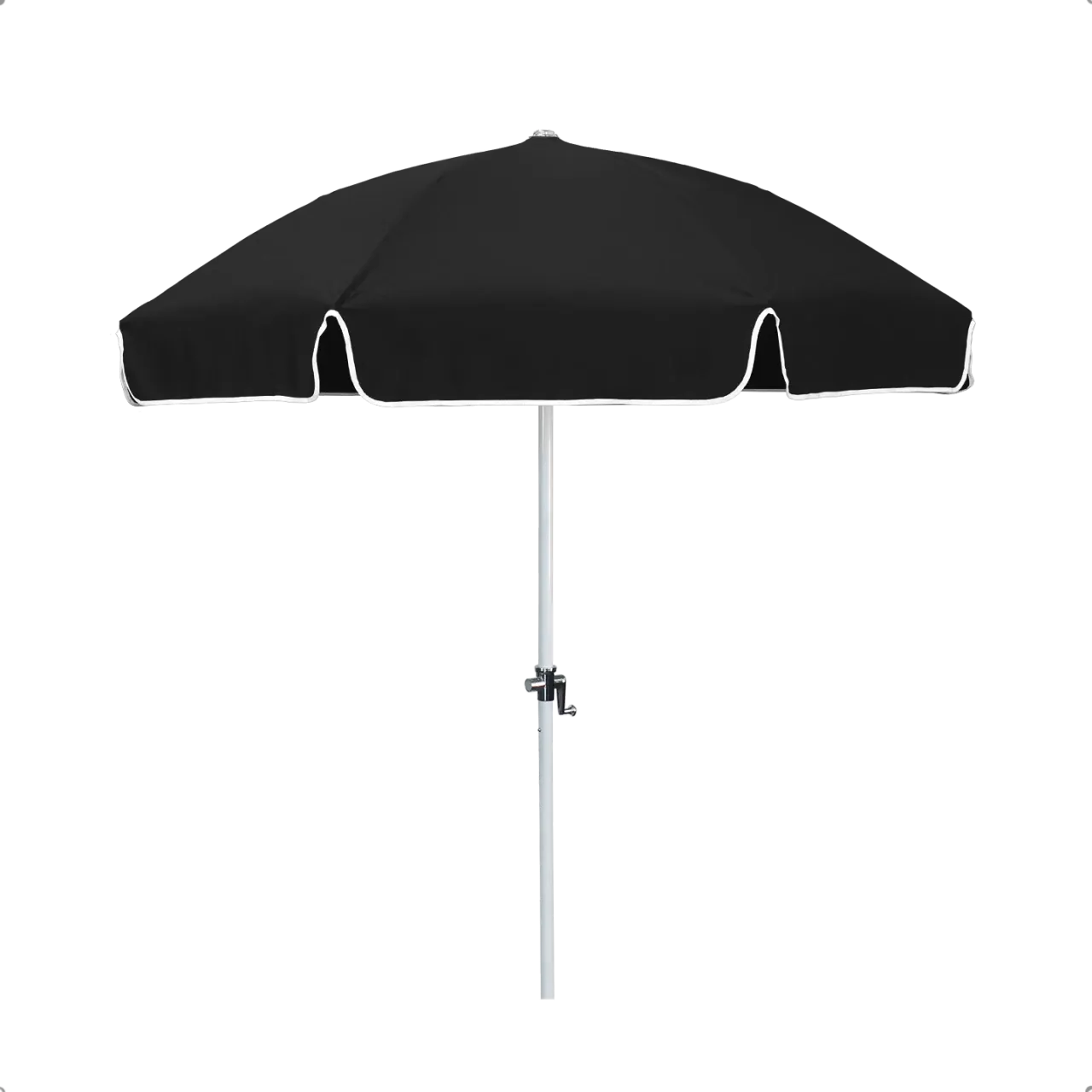 California Umbrella Shade Legacy Series 7.5 ft Classy Patio Umbrella - Elegant Aluminum Crank Lift and Tilt