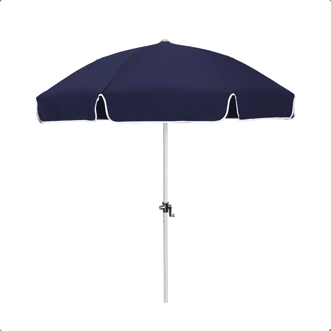 California Umbrella Shade Legacy Series 7.5 ft Classy Patio Umbrella - Elegant Aluminum Crank Lift and Tilt