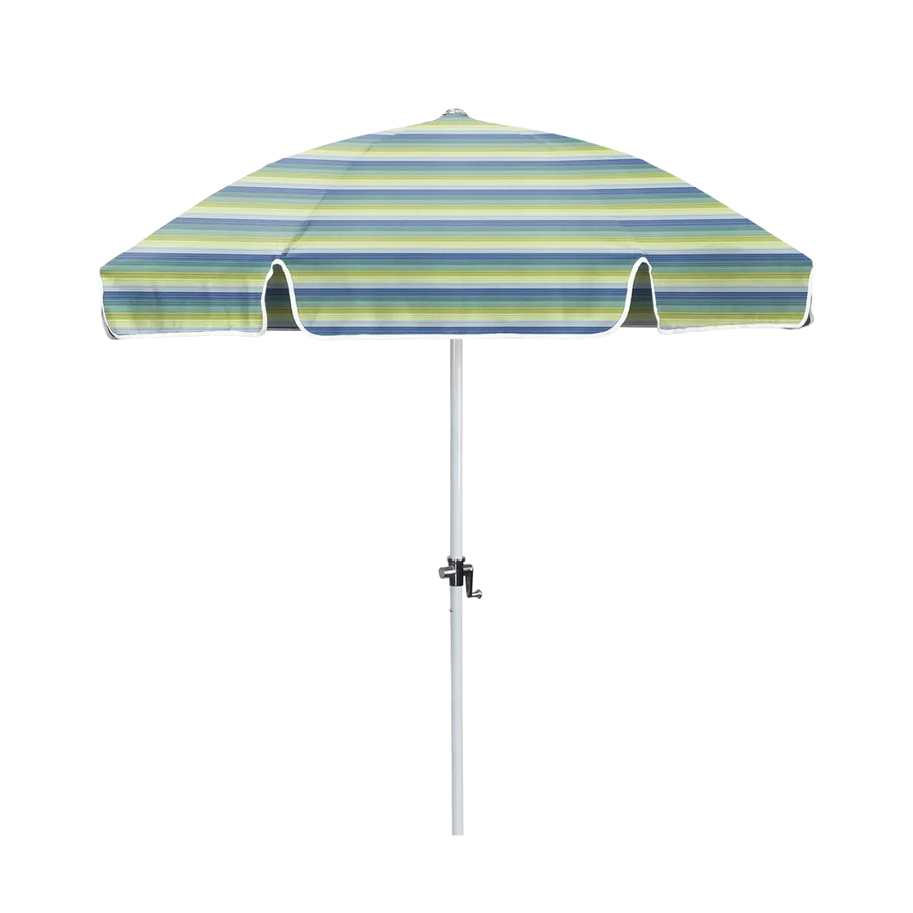 California Umbrella Shade Legacy Series 7.5 ft Classy Patio Umbrella - Elegant Aluminum Crank Lift and Tilt