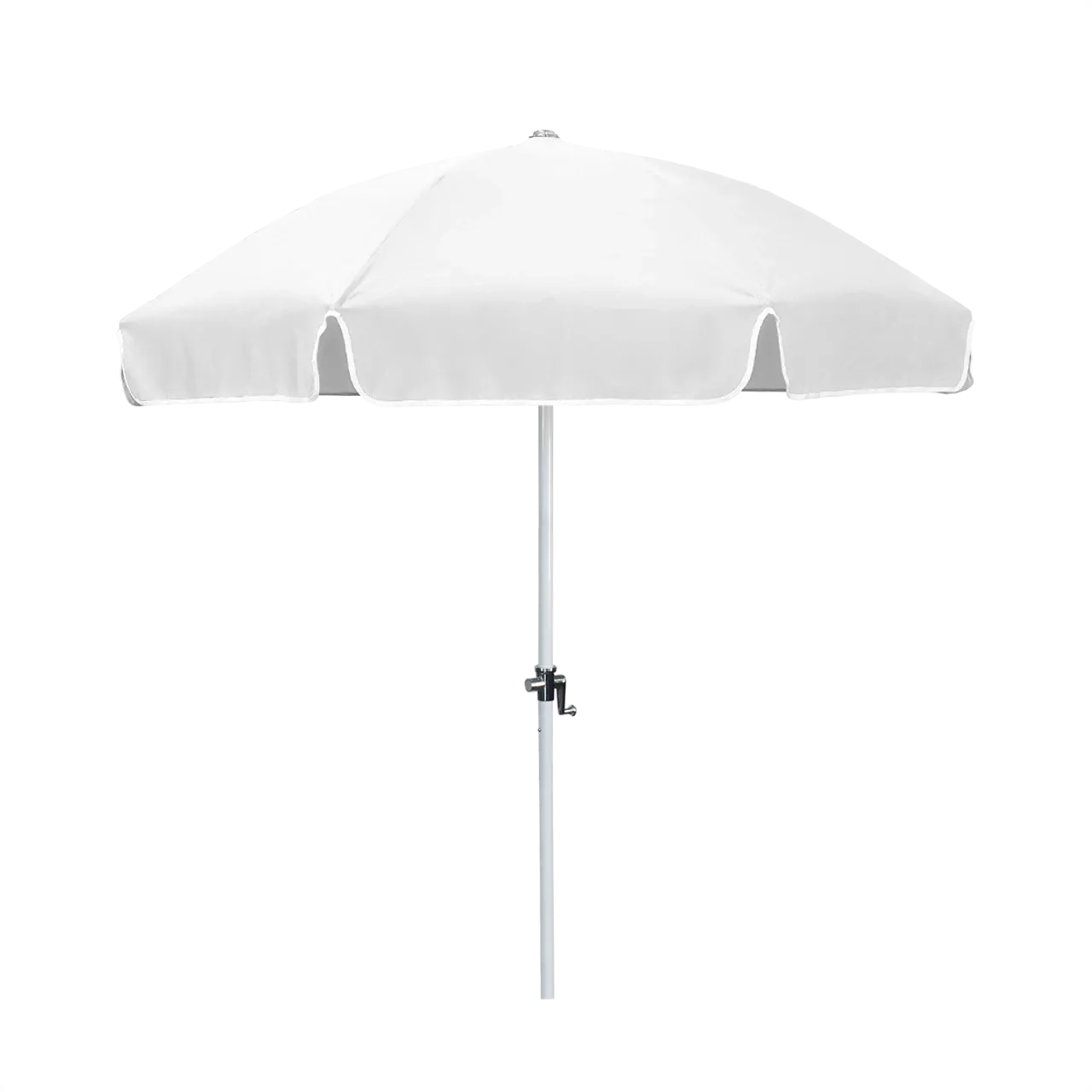 California Umbrella Shade Legacy Series 7.5 ft Classy Patio Umbrella - Elegant Aluminum Crank Lift and Tilt