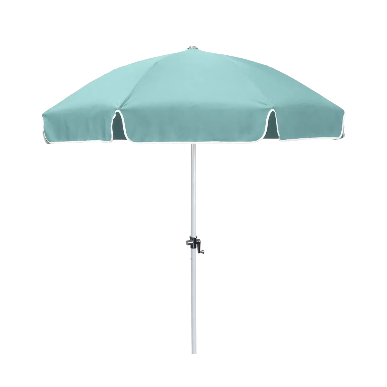 California Umbrella Shade Legacy Series 7.5 ft Classy Patio Umbrella - Elegant Aluminum Crank Lift and Tilt