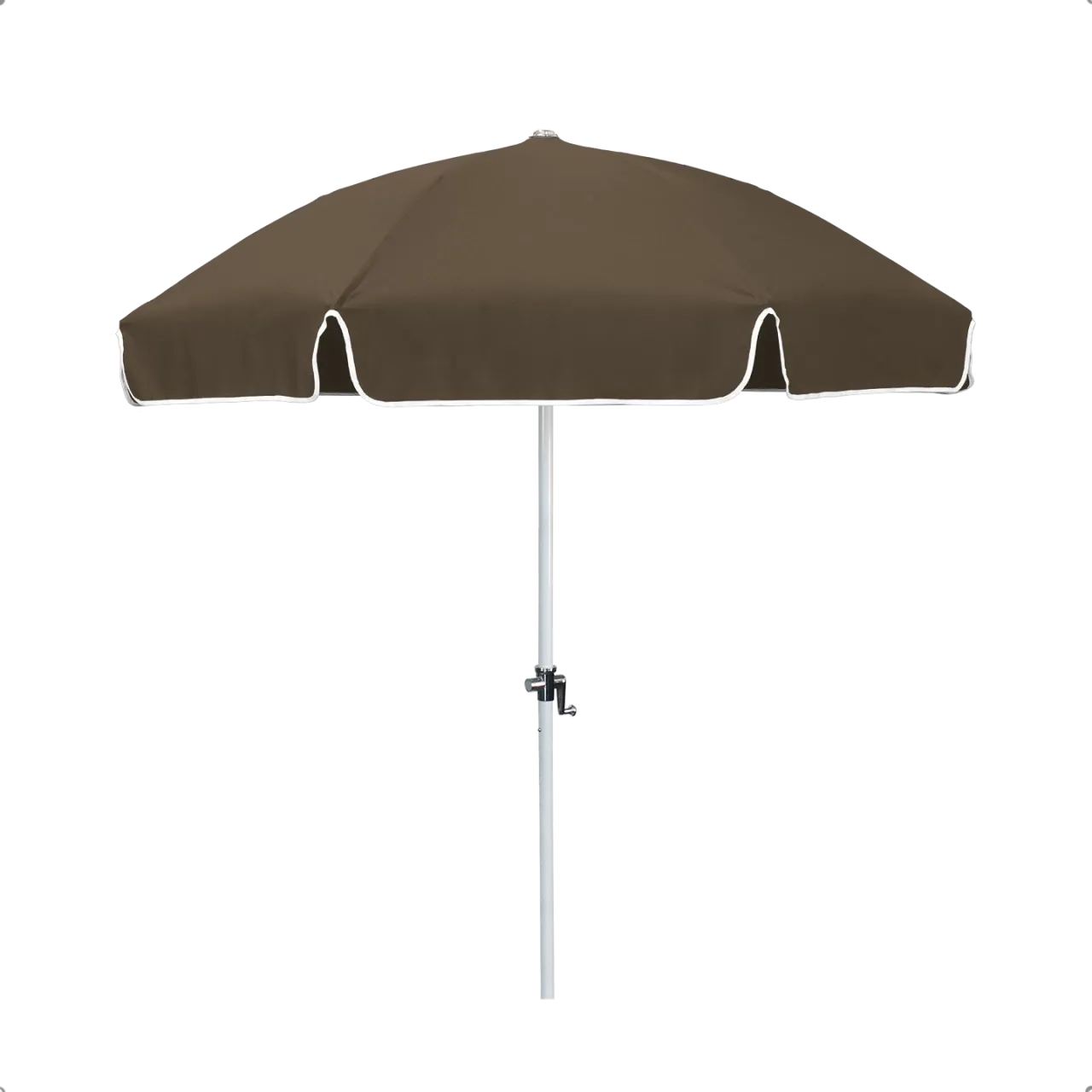 California Umbrella Shade Legacy Series 7.5 ft Classy Patio Umbrella - Elegant Aluminum Crank Lift and Tilt