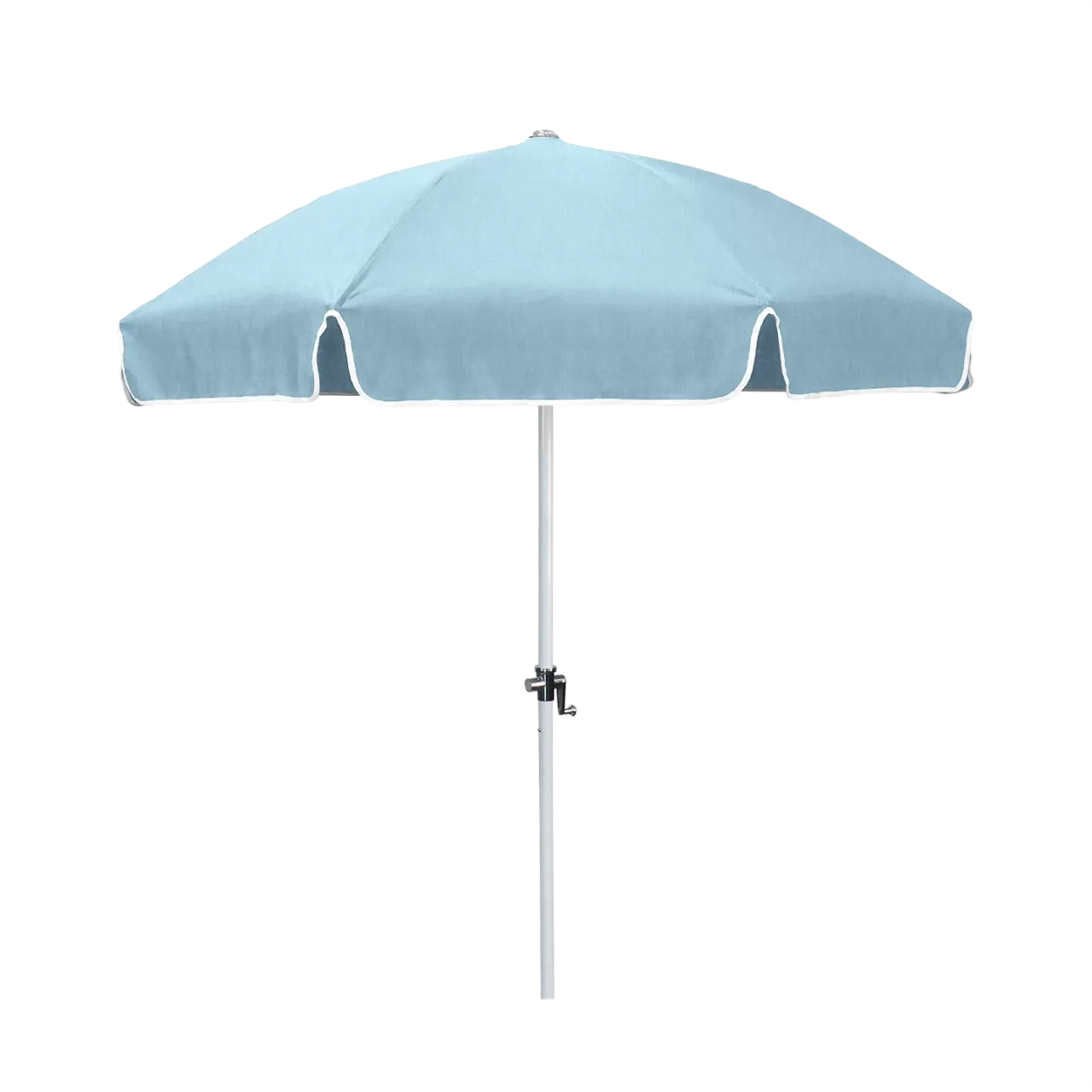 California Umbrella Shade Legacy Series 7.5 ft Classy Patio Umbrella - Elegant Aluminum Crank Lift and Tilt