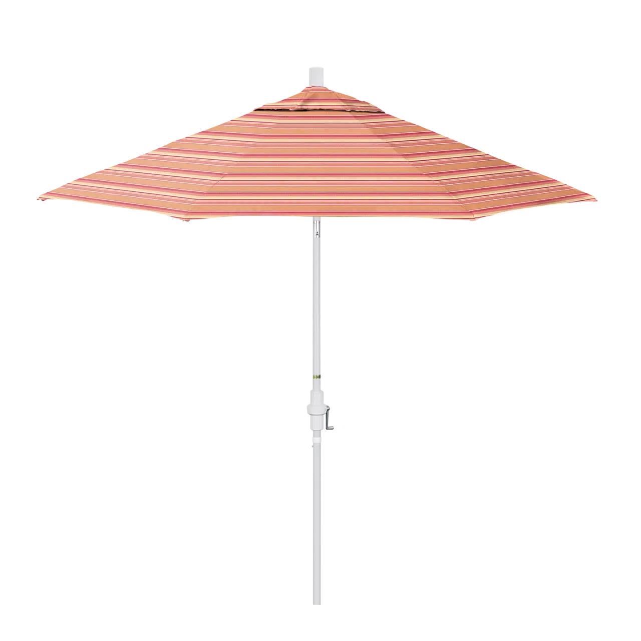 California Umbrella Sun Master Series 9 ft Patio Umbrella - Stylish Collar Tilt with Crank Lift for Easy Use