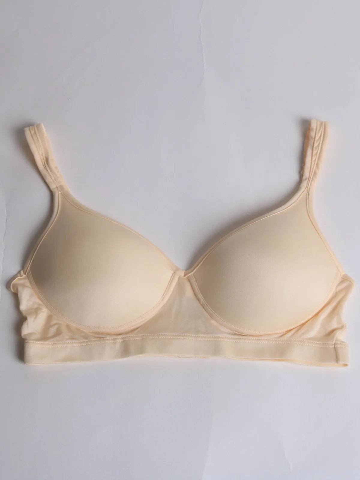 Comfortable Wireless Silk Knitted Bra (Panty not included))