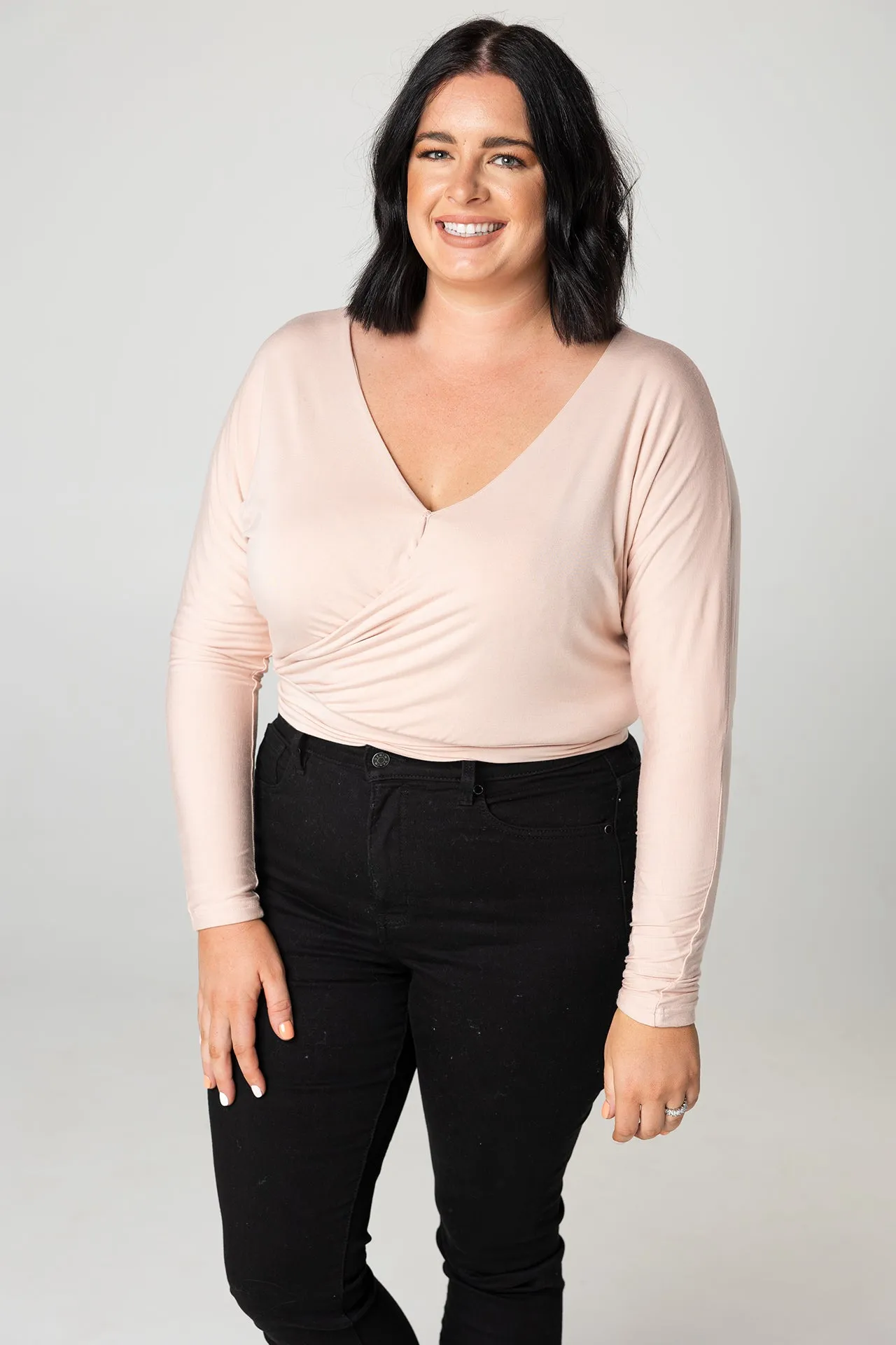 Crossover Batwing Top 'Blossom' Bamboo