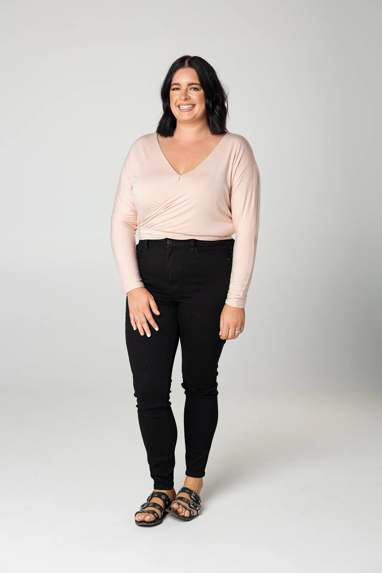 Crossover Batwing Top 'Blossom' Bamboo