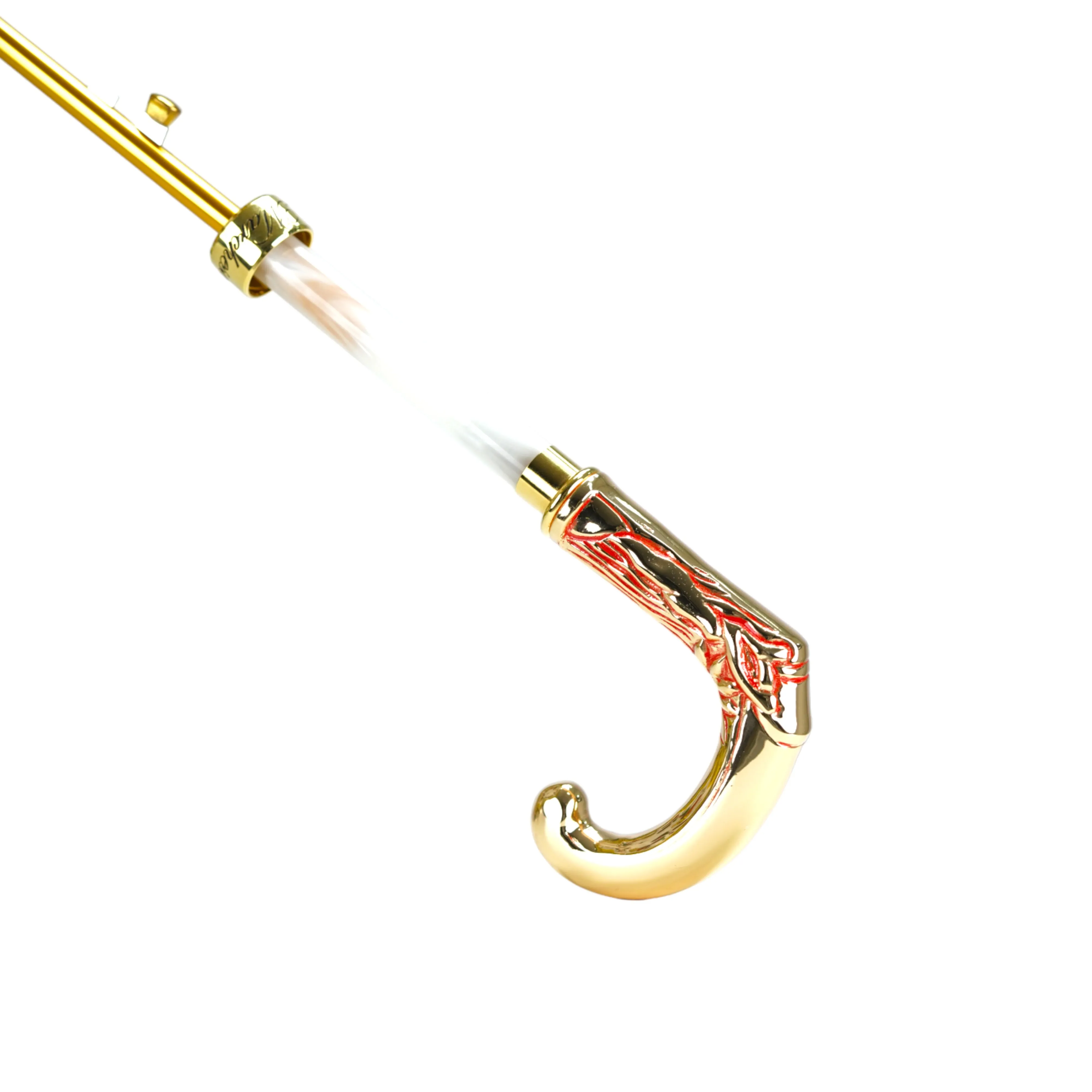 Elevated Elegance: Exclusive Hot Air Balloon Design Umbrella with Gold-Plated Handle