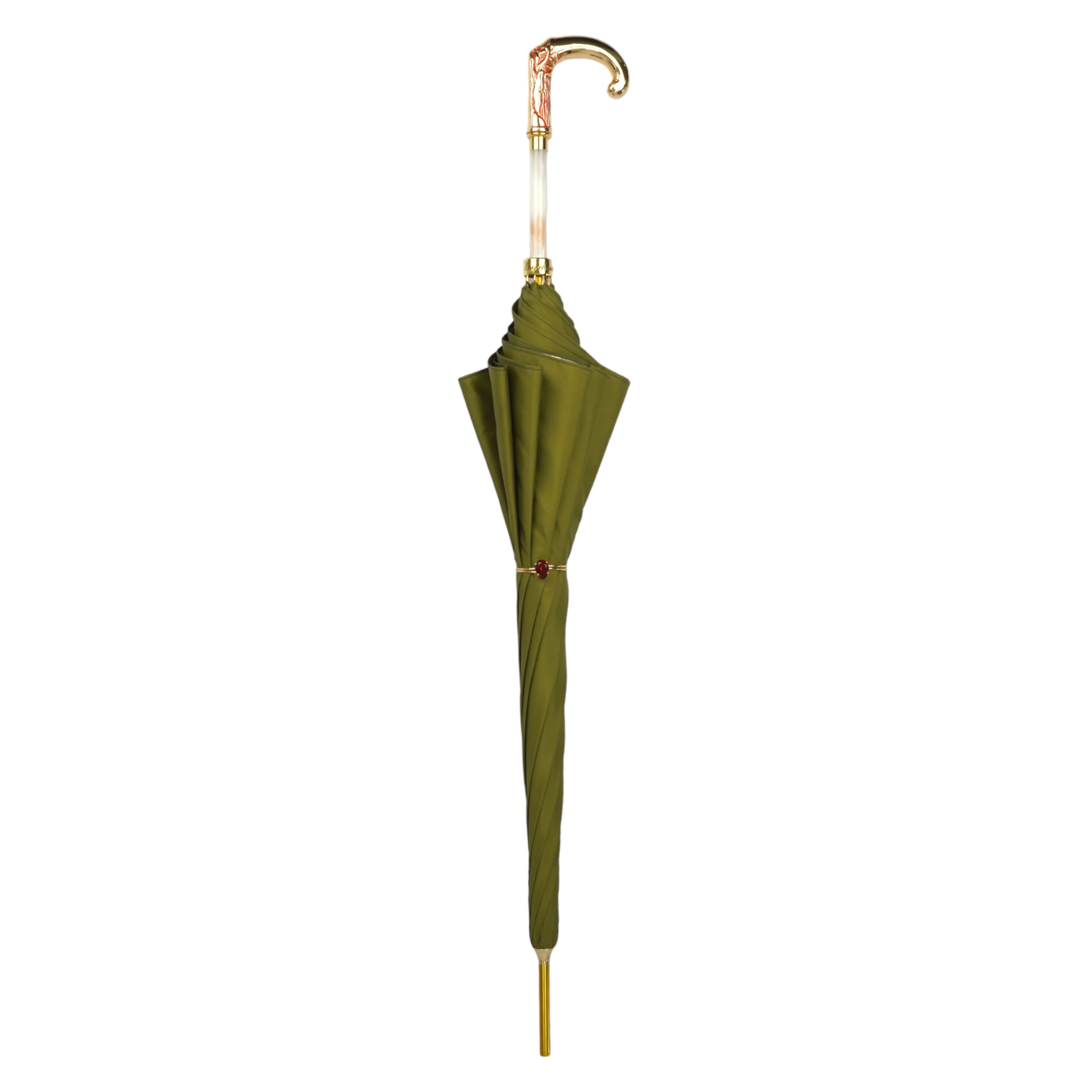 Elevated Elegance: Exclusive Hot Air Balloon Design Umbrella with Gold-Plated Handle