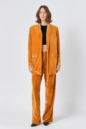 Endless Rose - Velvet Wide Leg Pants