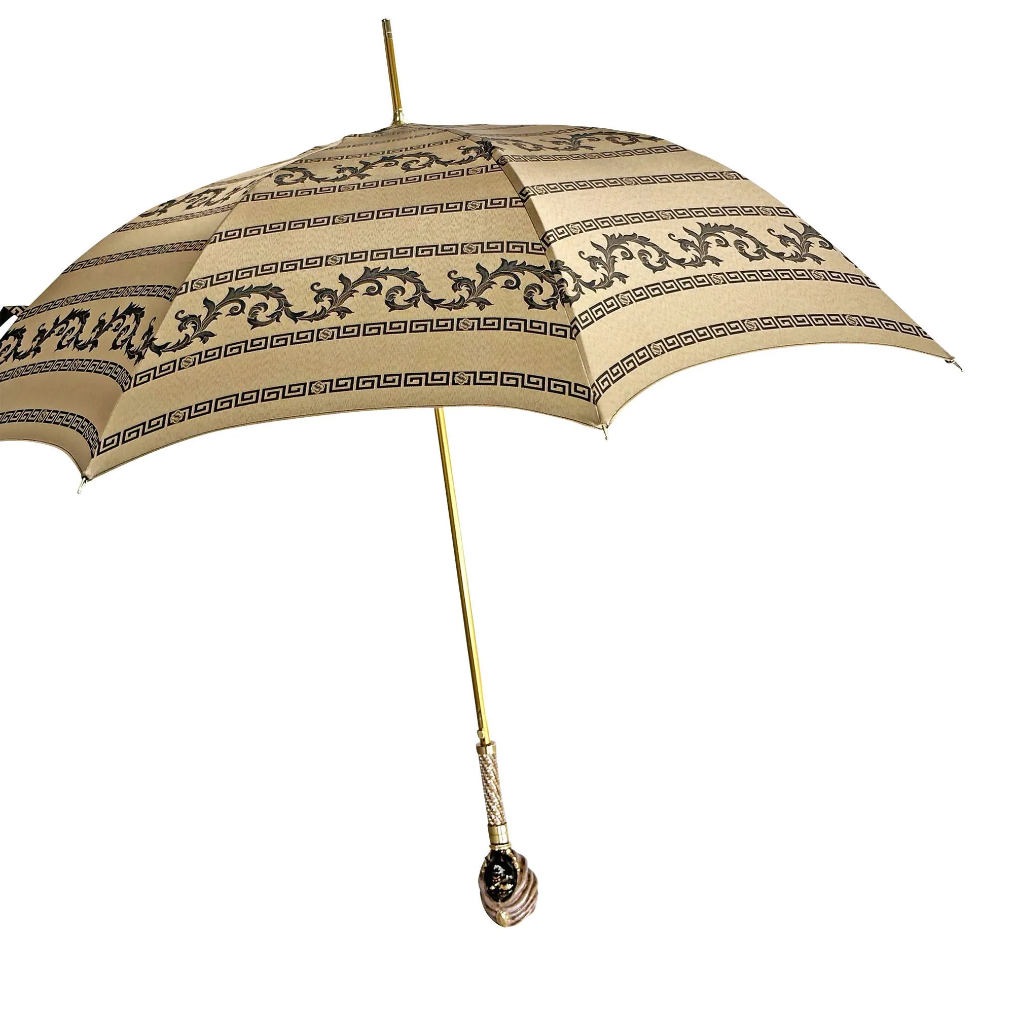 Exclusive ilMarchesato umbrella with Classic Sicily "Testa di moro"