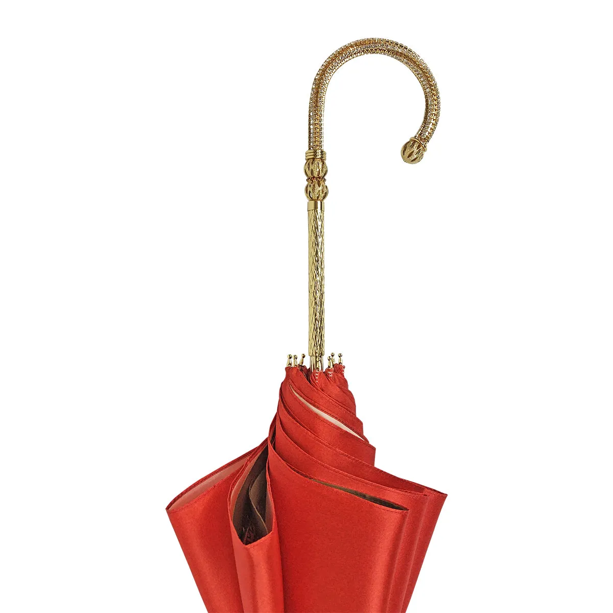 Fantastic red umbrella with Egyptian style