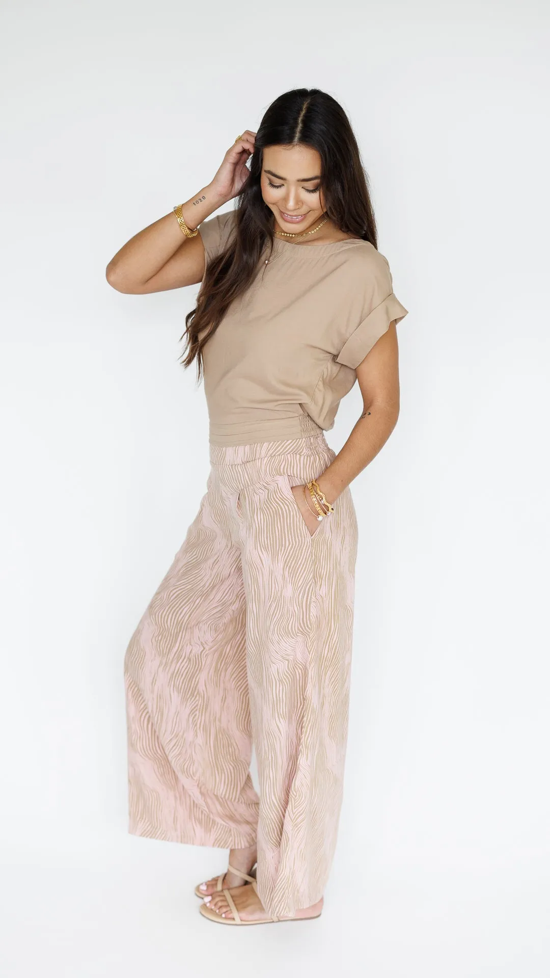Johanna Pant / Wavy Blush