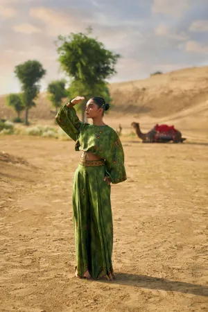 Kumari Wide Leg Pants Set
