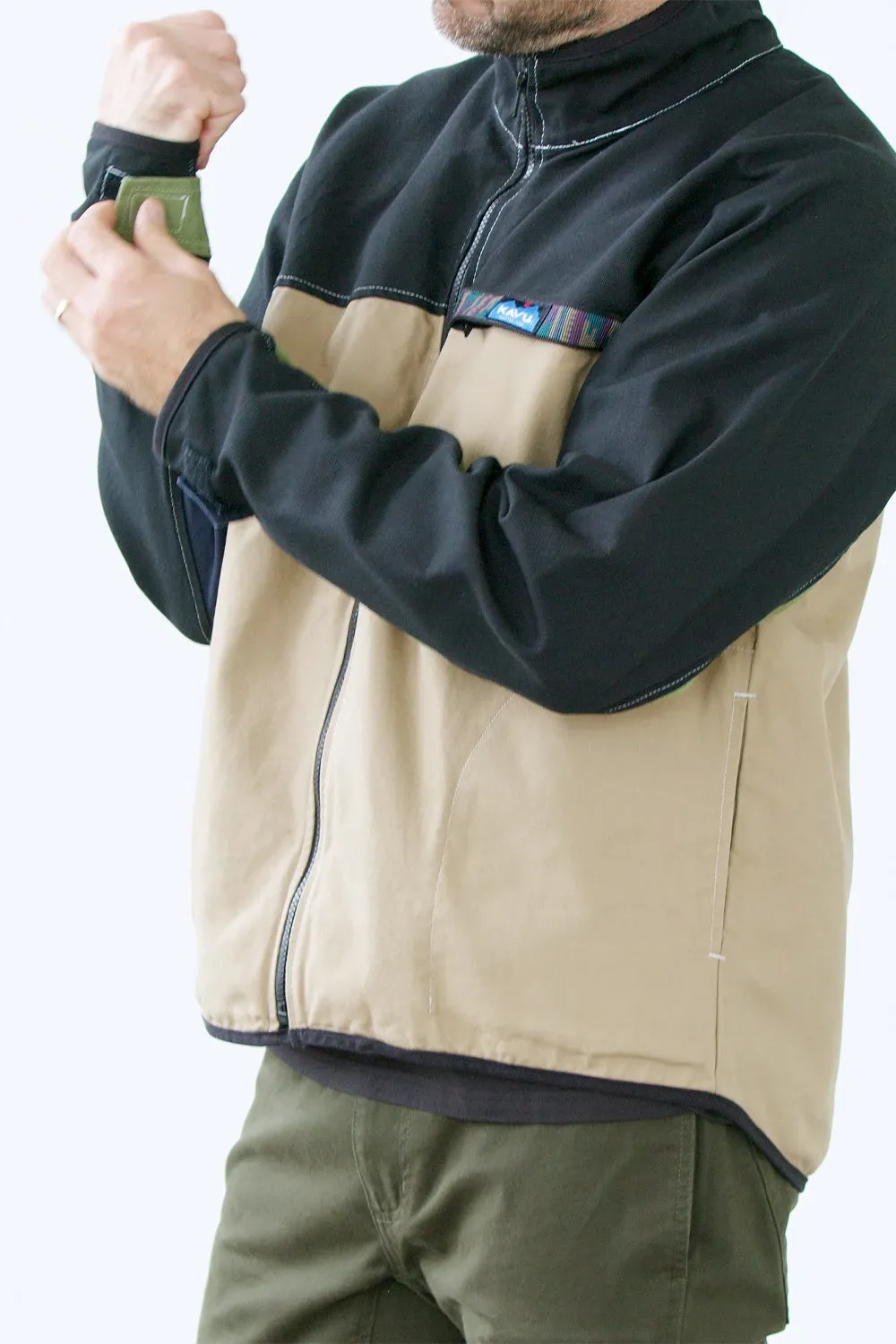 L/S FZ Throwshirt