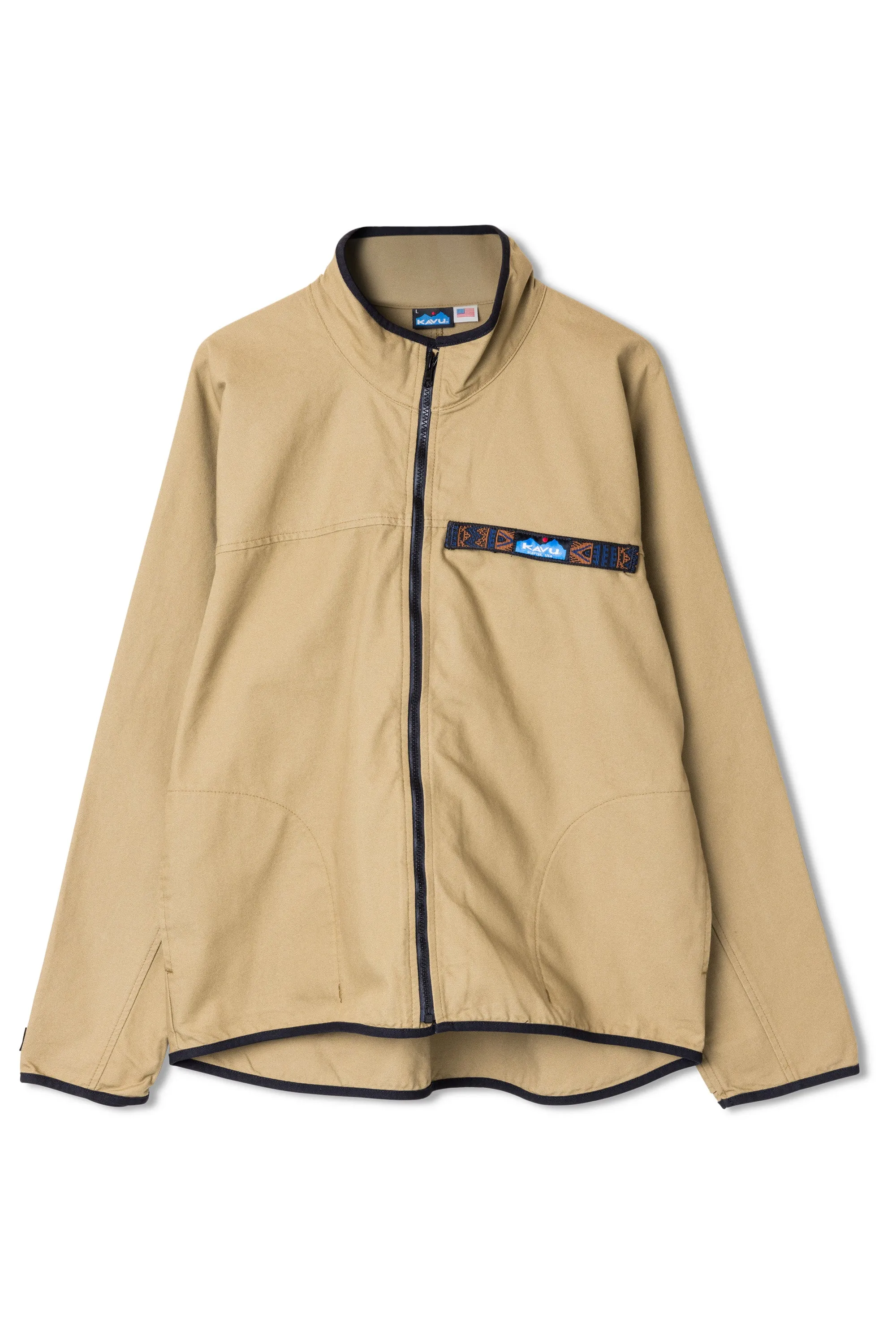 L/S FZ Throwshirt