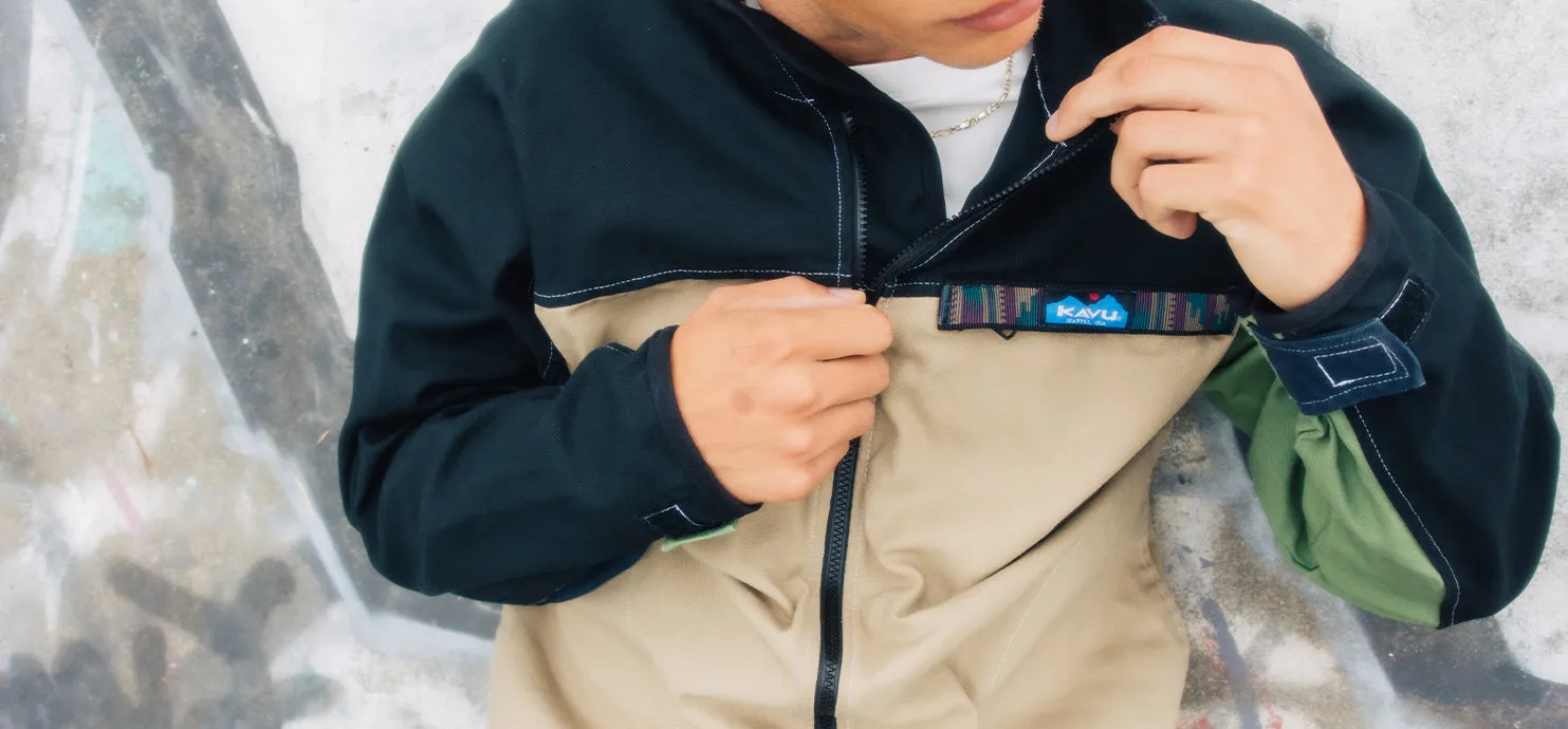 L/S FZ Throwshirt